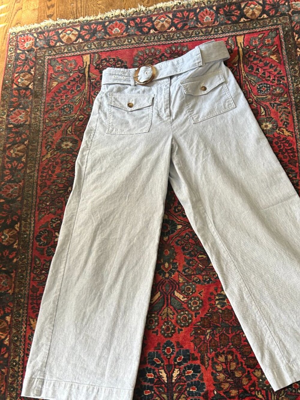 Loft Palmer Seersucker Pants